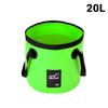 Portable Foldable Water Bucket Multifunctional Outdoor Camping Washing Bag Car Wash Bucket Collapsible Sink