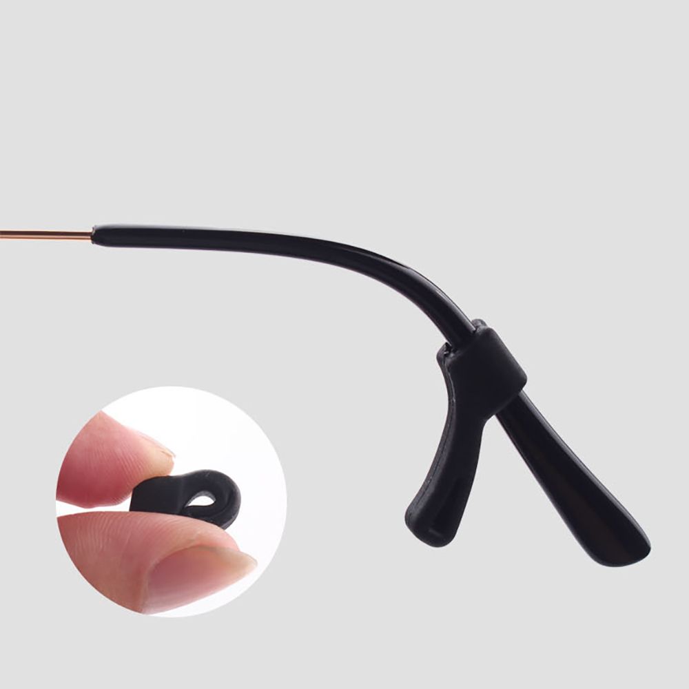 Anti Slip Silicone Sports Glasses Cord Holder Ear Hook Cover Eyeglasses Leg Grip Glasses Cover