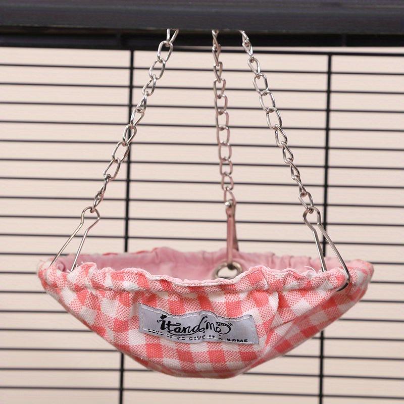 

1 шт. гнездо для птиц водонепроницаемое простое в уходе маленькое гнездо для волнистых попугайчиков устойчивое к царапинам подставка для попугая качели платформа подходит для подарков друзьям и семье розовый