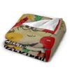 Smiling Friend Games Warm Blanket  Picnic Plush Throw Blanket Fluffy Couch Chair Flannel Bedspread Sofa Bed Cover