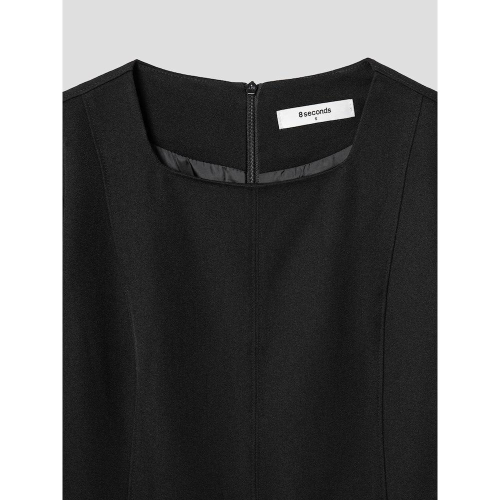 8seconds Long-Sleeved Mini Dress Black