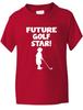 Future Golf Star Sport School Funny Boys Girls T-Shirt Birthday Gift Age 1-13