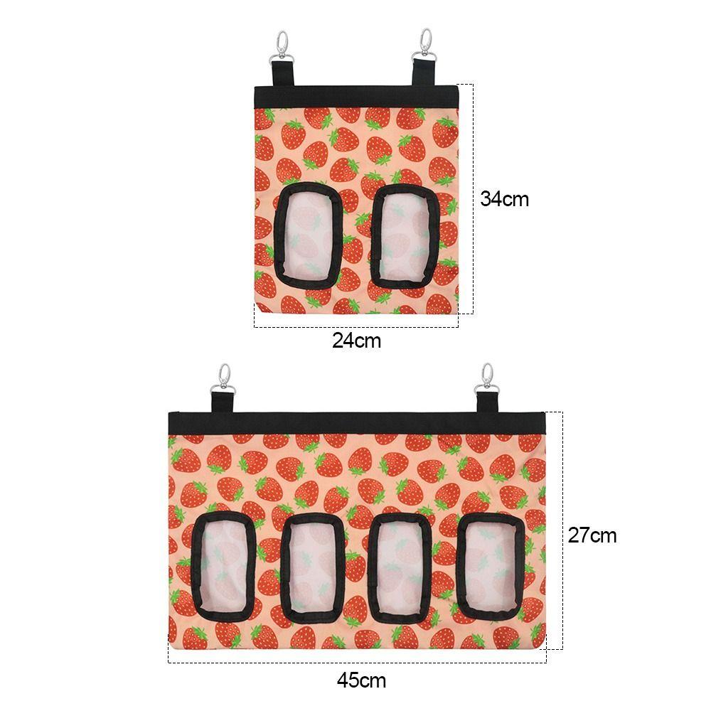 Cheap Guinea Pig Pet Supplies Oxford Hanging Pouch Feeding Dispenser