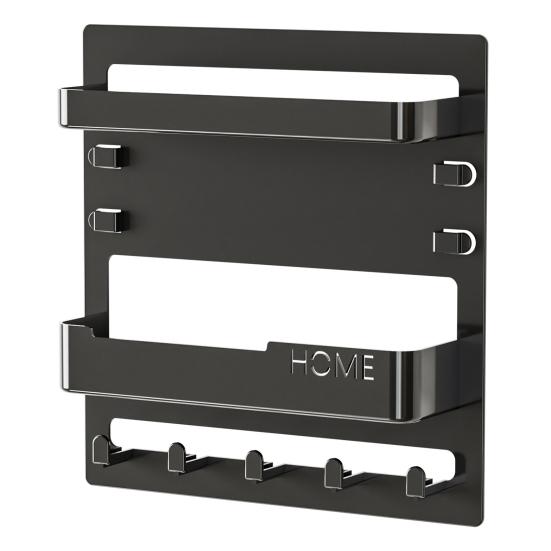 Bedside Shelf Wall Mount Storage Rack Strong Load-bearing Easy Installation Game Console