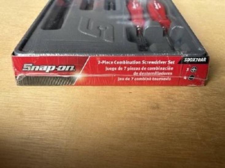 Snap On SDDX70AR Screwdriver Set, 7 Pcs.