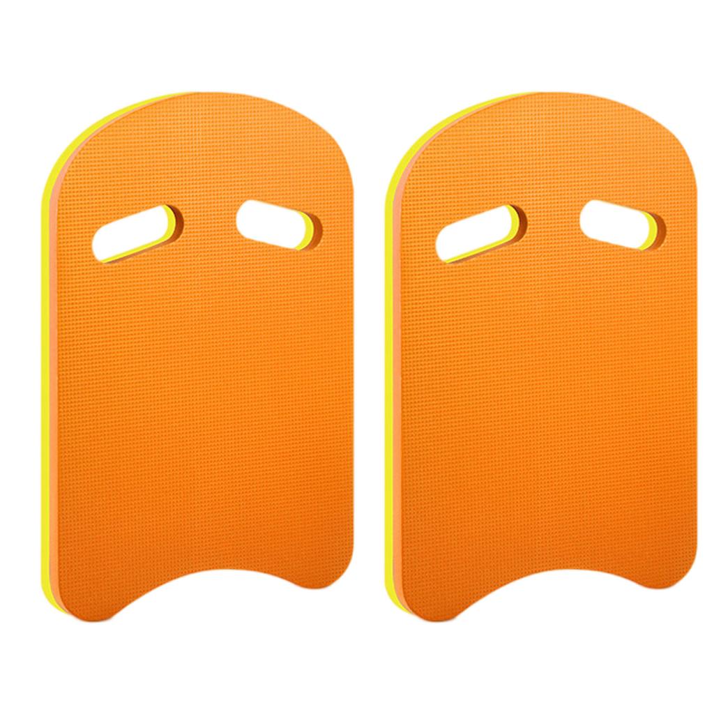 2Pcs Swimming Training Kickboard, U-Shaped Design, Summer Auxiliary Floatation Device, With Integrated Hole Handle, EVA Foam Material, Pool Accessory