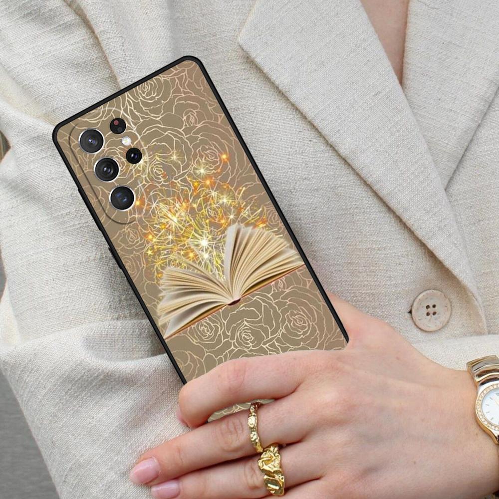 Book Lover Case Cell Phone Case for Samsung Galaxy S26 Ultra S25 S24 S23 S22 S21 S20 Note10 Cover