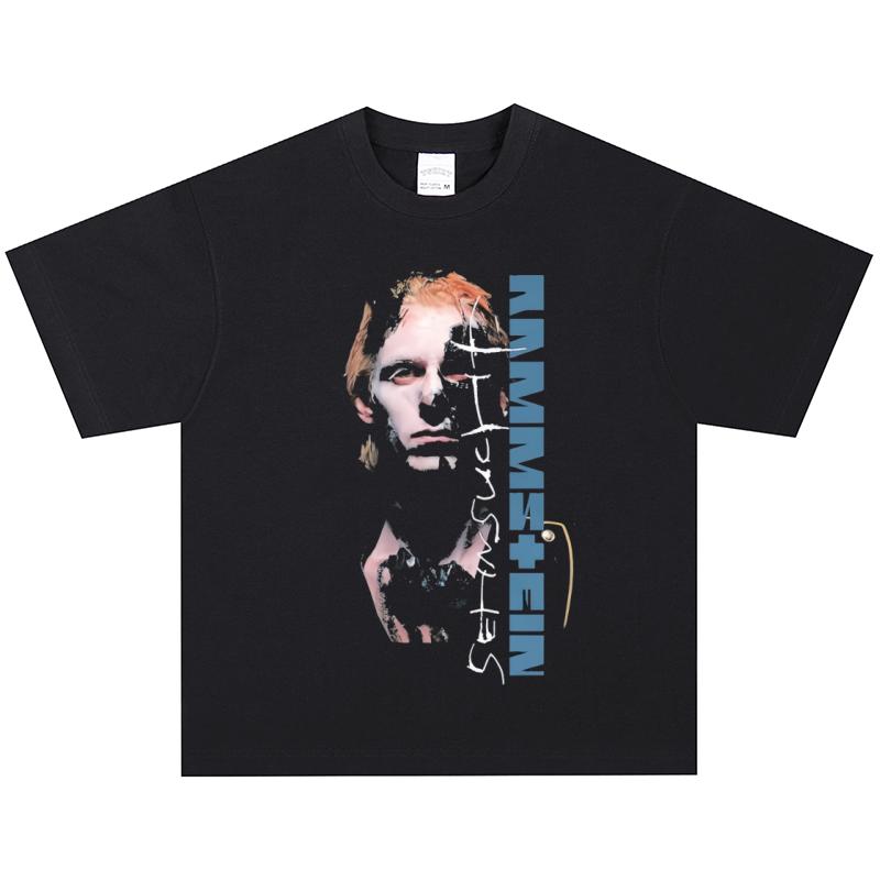 Rammstein T-Shirt, Soft Fabric Casual Daily Wear XXXL