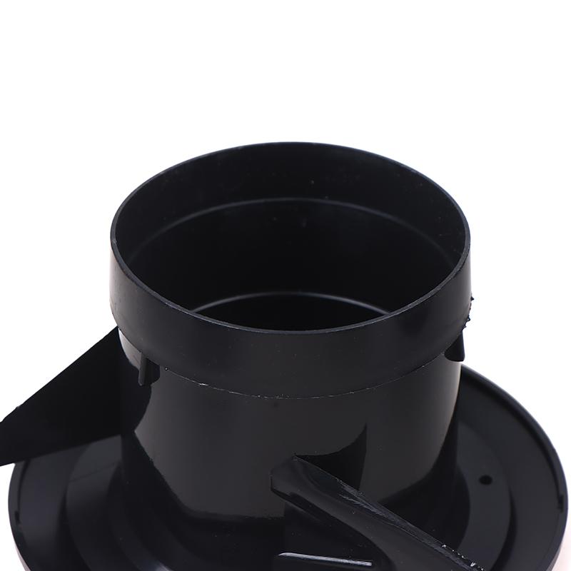 4 Shapes Availables 75/100/125Mm Round Ducting Ventilation Cover Air Vent Extract Valve Grille Air Circulation Vents Cover