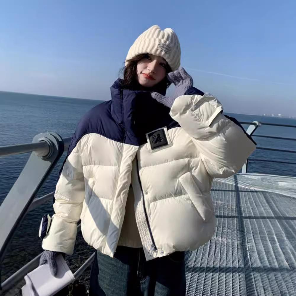 New women's winter short cotton-padded clothes, loose design and thickened warm jacket