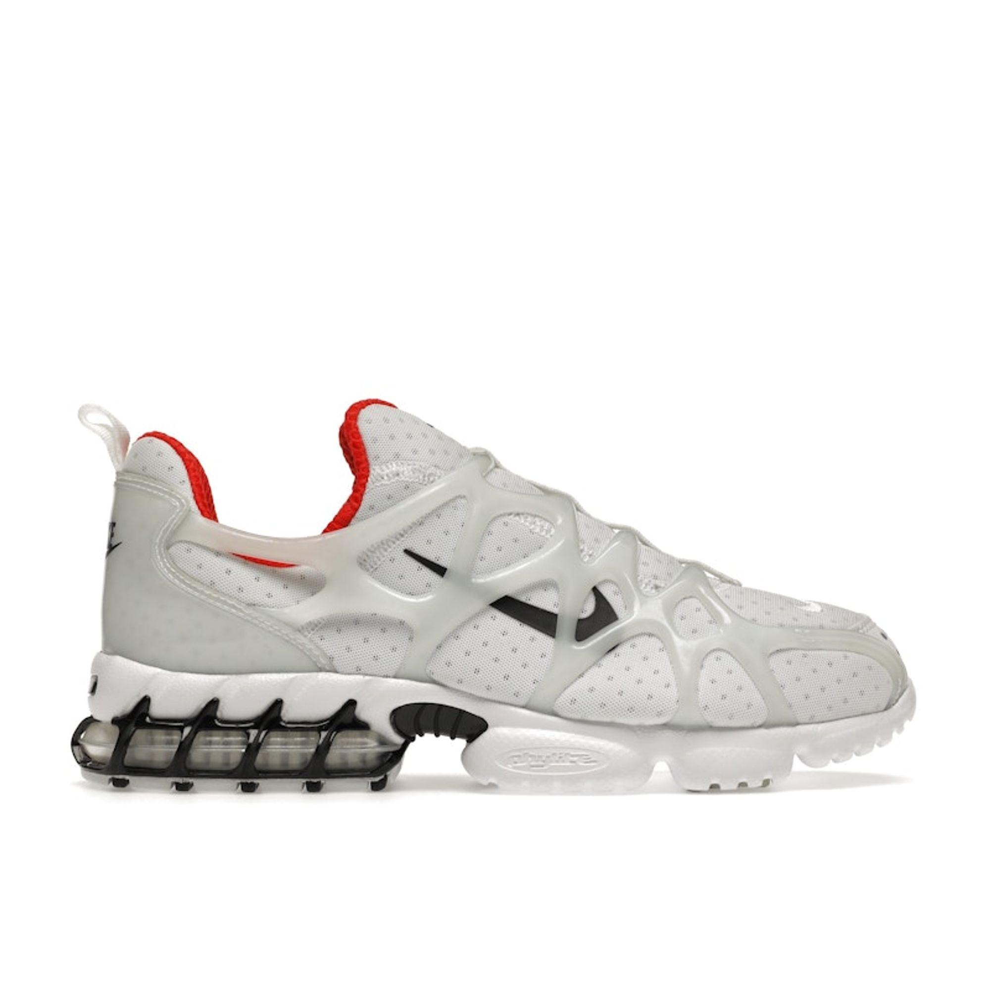 

Stussy x Nike Air Zoom Spiridon Kukini Белые Унисекс Кроссовки Черные Красный Хабанеро CJ9918-100 37.5