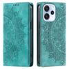 for OPPO Reno15 Pro 5G,Reno15 F 5G Mandala Embossed PU Leather Flip Wallet Case Magnetic Closure Cover
