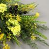 50cm LED Sunflower Vine Wall Decor Artificial Hanging Plant for Home Front Door Spring Summer