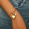 European & American Cross-border Heart Bracelet - Women's Simple Pearl Design