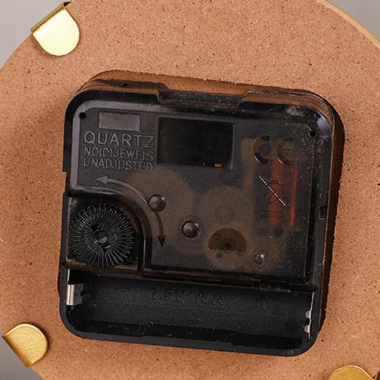 Bicycle Table Clock Mini Bike Model Alarm Clock Battery Powered Decorative Metal Tabletop Clock for Living Room Kitchen Bathroom Office Desk Shelf