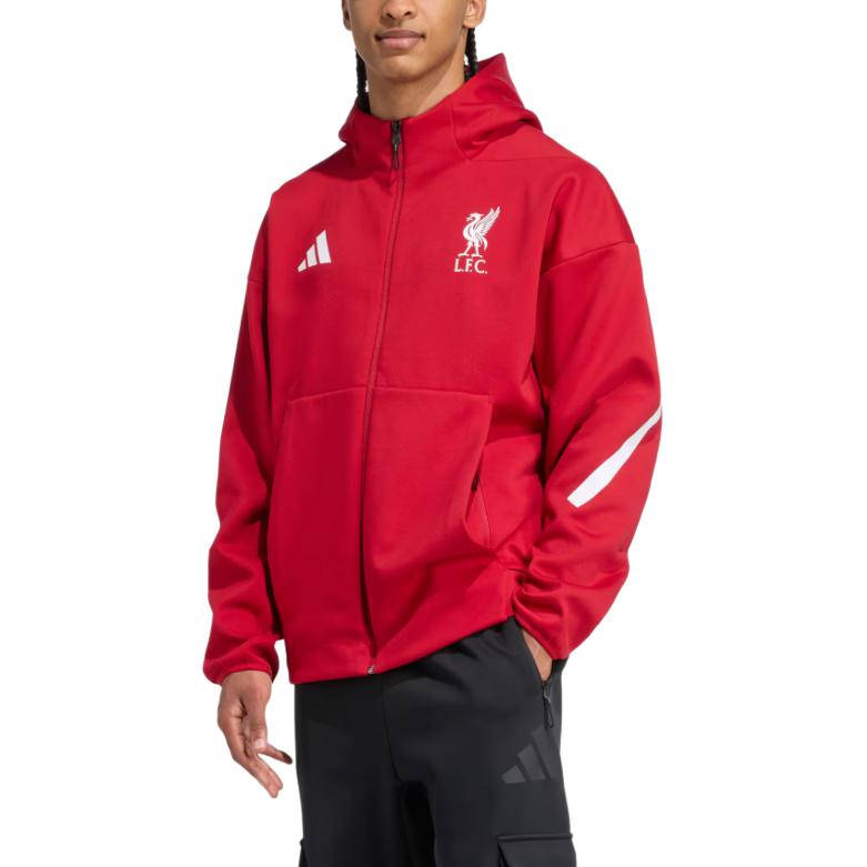 Nové Adidas Doprava zdarma S AdiClub Liverpool Fc Adidas Z.N.E. Bunda Anthem JW5484