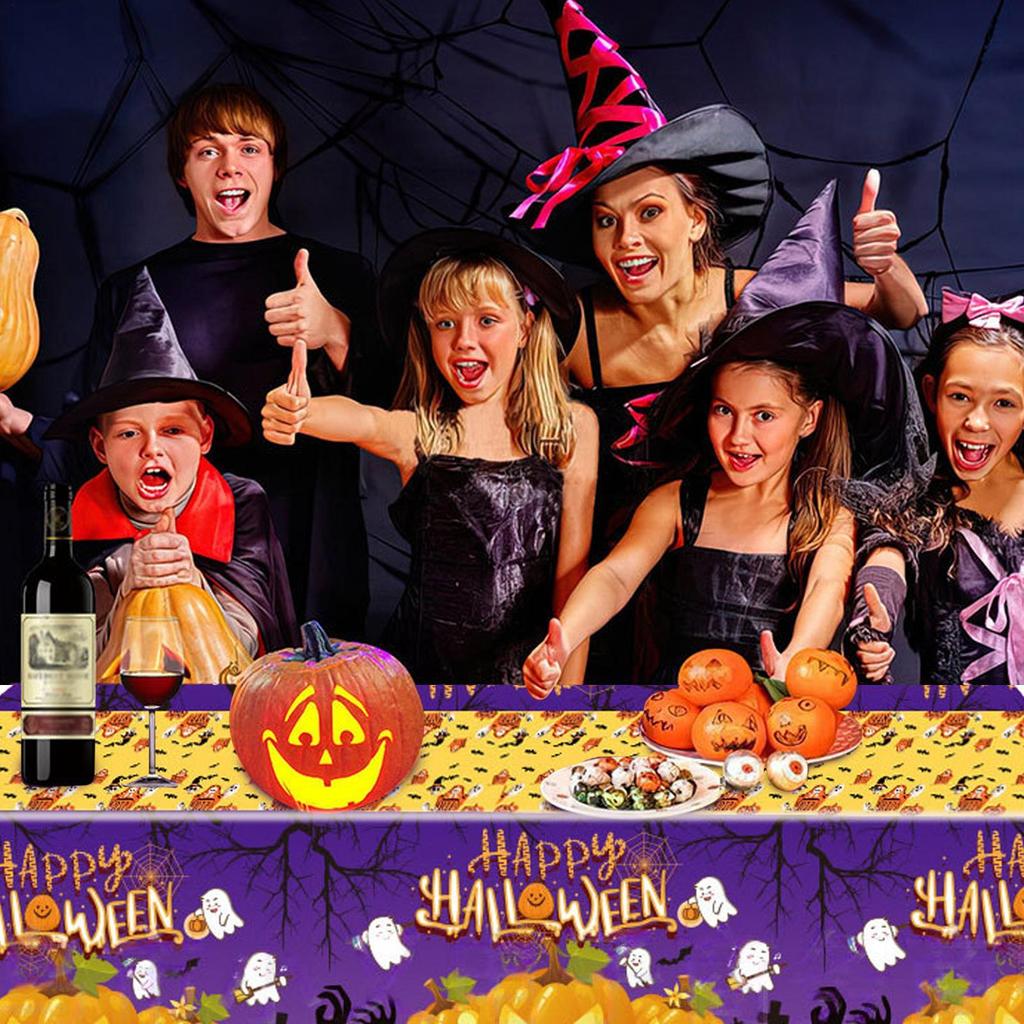 Halloween Dinnerware Set Halloween Party Plates And Napkins Festival Accessories Pumpkin Decor For School Activity Boys Girls