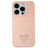 Guess Guhcp15Lpcrthcp Iphone 15 Pro 6.1 Różowy/Pink Hardcase Croco Triangle Metal Logo