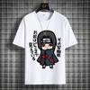 Naruto Casual White Childrens Tshirt Summer New Anime Peripheral Printed Parentchild Outfit Pure Cotton Fashionable Tshirt