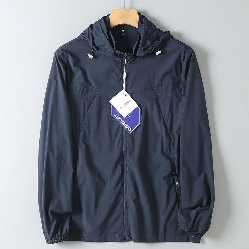 Lightweight, Breathable, Quick-Drying Sun Protection Clothing for Men, Summer Middle-Aged Dad's Fishing Uv Protection Skin Jacket