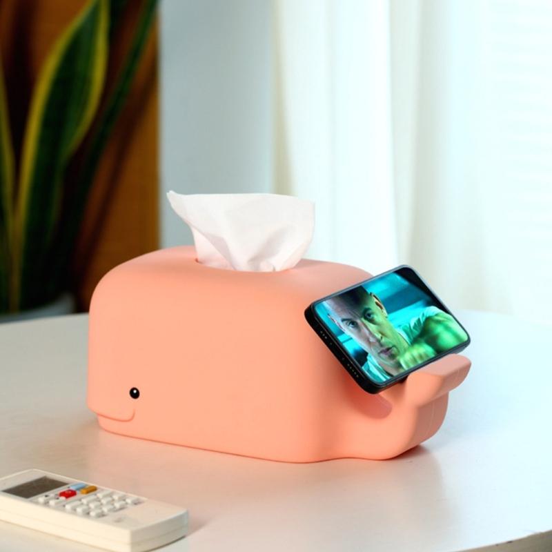 Kreative Silikon-Taschentuchbox Innovative Silikon-Taschentuchbox Eleganter Papierhalter mit benutzerfreundlichen Eigenschaften