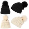 Winter Korean Style Wool Wig Hat: Warm Fleece-Lined, Thickened, Versatile, Knitted Hat