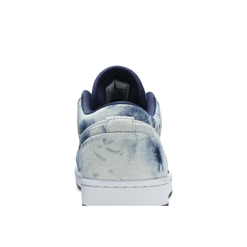 Air Jordan 1 Low SE 'Washed Denim' (Unisex) Gewaschen Blau / Weiß / Blau Vintage Basketballschuhe CZ8455 100