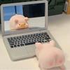 Kreativer tragbarer Mini-Computer-Spiegel, hochwertige faltbare Kosmetikspiegel, Laptop-Form, Taschenspiegel, Schönheit