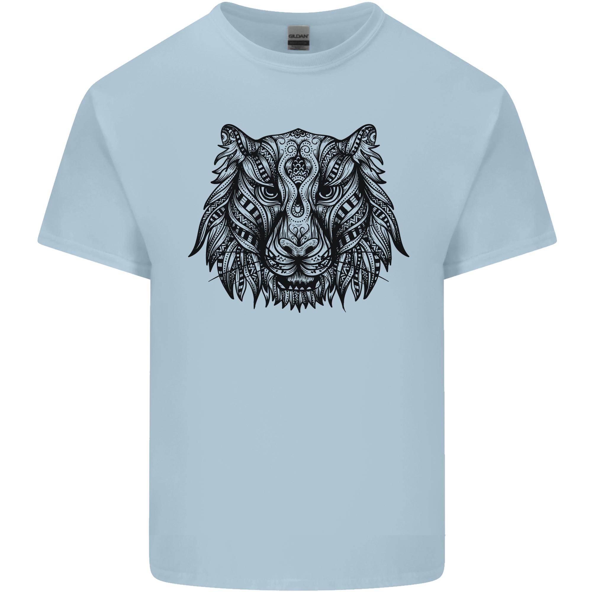 Unisexdala Art Tiger Unisexs Light Cotton TShirt S