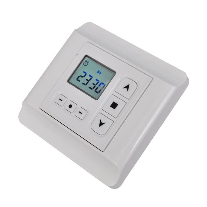 VidaXL Regulator for Rotary Motor with Programmable Timer