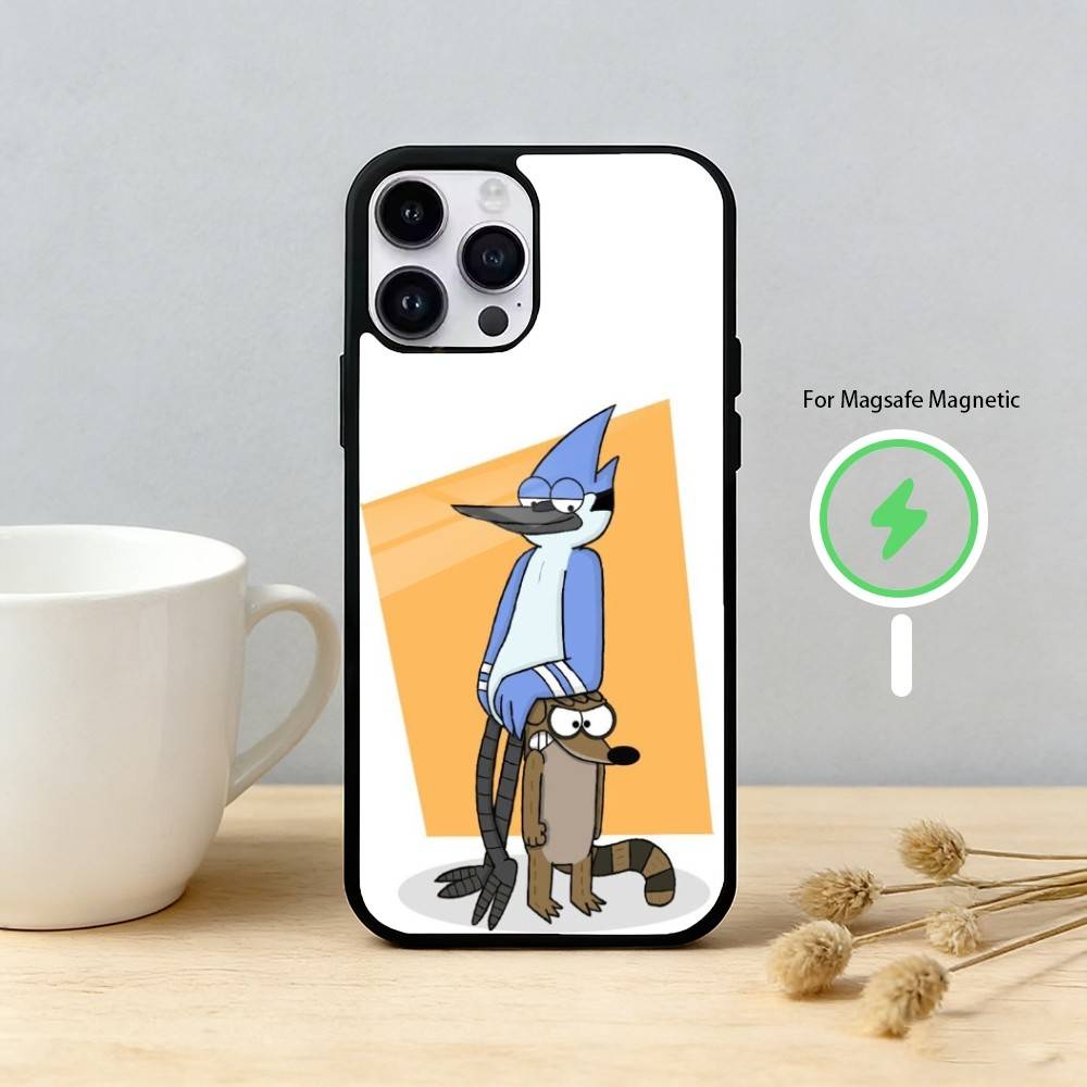 chill slacker mordecai     Phone Case For iPhone 17,16,15,14,13,12,Plus,Pro,Max For Magnetic Wireless Charge iPhone14PRO