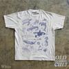 90s Retro Sea Animals Ocean Graphic T-Shirt Whale Orca Turtle Tee