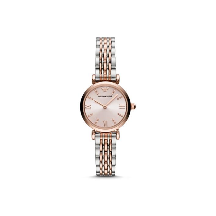 EMPORIO ARMANI Women s Gypsophila Collection Watch AR11223-CLG Rose Gold Watch Dial