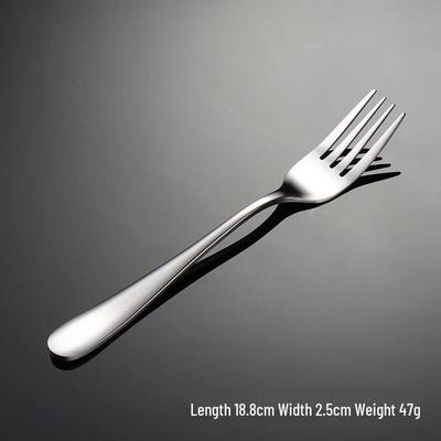 Qian Xing 410 Stainless Steel Western Cutlery Fork - 10-Piece Set