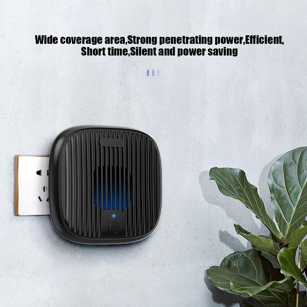 Compact Ultrasonic Mite Controller Repeller Removal Machine for Home Hotel Chinese Plug