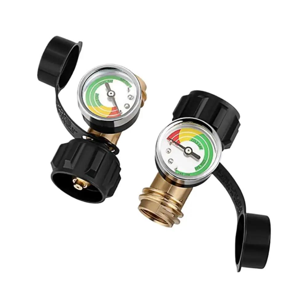 Universals Propane Tanks Gauge Leak Propane Level for Campers, Propane Heater, Pit, Gas Grill O3J5