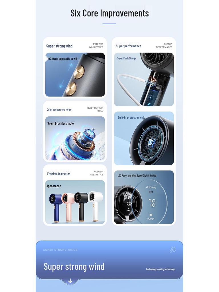 In-Stock: New USB Mini Portable Handheld Fan & Air Conditioner with Turbo Charging