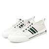 31067 Men's Shoes Board Shoes White Shoes Spring Low-top Leather Surface Flat-soled Bag Head Retro Casual Shoes Retro Sports Shoes