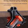 4PCS ABS Adjustable Angle Clip, 90 Degree Angle Clip,Photo Frame Clip Set, Woodworking and Restoration Tools, with T-Connection and Angle Connection