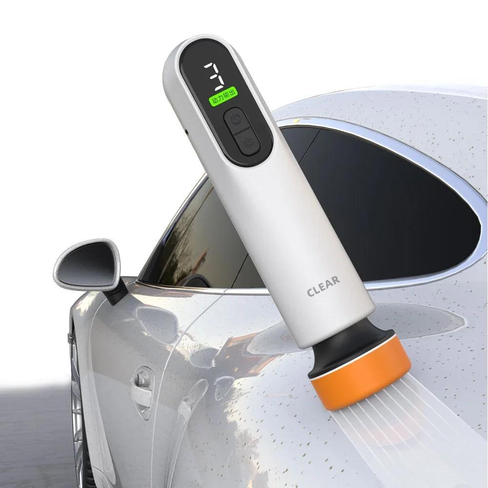 

12000 об/мин Машина для полировки воском автомобиля Шлифовальная машина Машина для ремонта царапин на автомобильной краске Машина для удаления масляной пленки со стекла лобового стекла Автомобильный воскователь белый