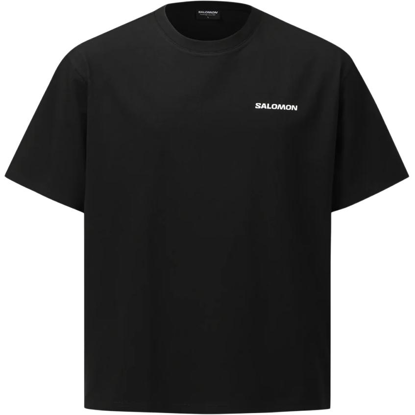Salomon Primary Logo Round Neck Loose T-Shirt Men tops D00431 L