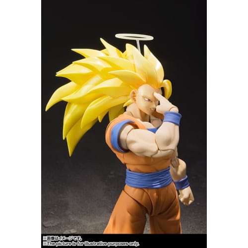 TAMASHII NATIONS S.H.Figuarts Dragon Ball Z Super Saiyan 3 Son Goku (Rerelease Edition) Approximately 155mm PVC & ABS Painted Movable Figure