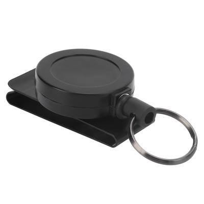 Telescopic Rope Keychain Belt Clip Retractable Pull Holder AntiLose Key Ring Holder