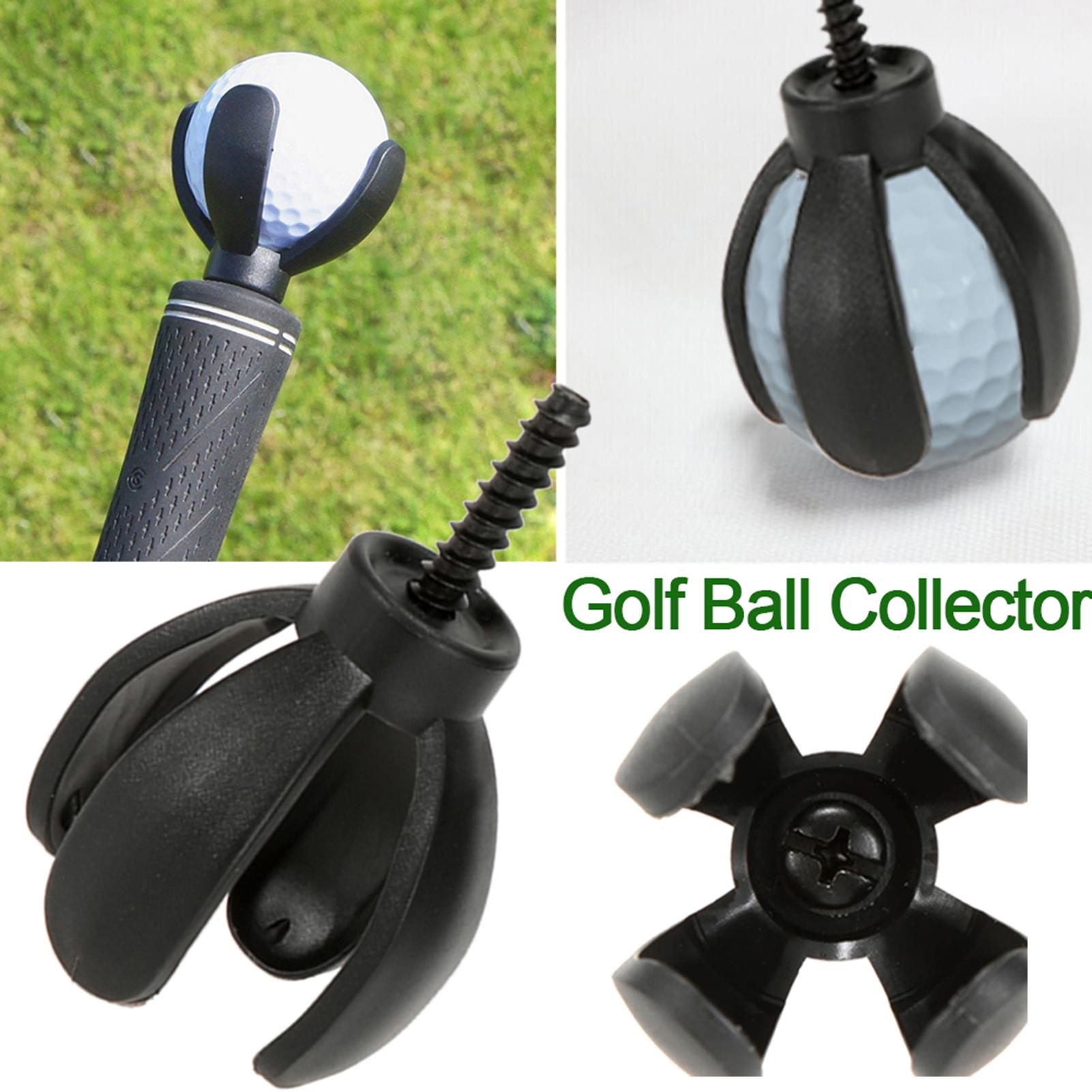 

Golf Ball Pick Up Clip Tool Retriever Durable Back And Knee Saver Claw Grabber Screw-On Putter Tool Kit Golfer Grip Accessories