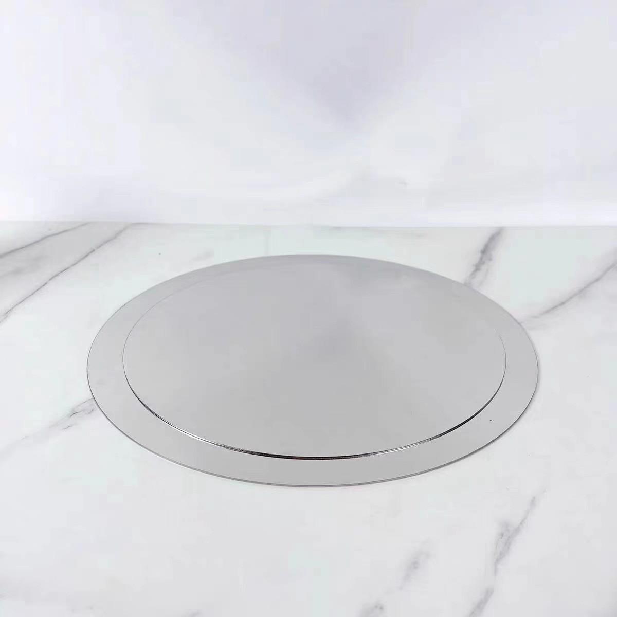

Металлический зеркальный поднос в скандинавском стиле люкс для домашнего декора