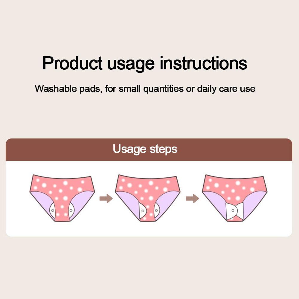 Washable Washable Panties Reusable Women's Tampons Creative Adult Diaper