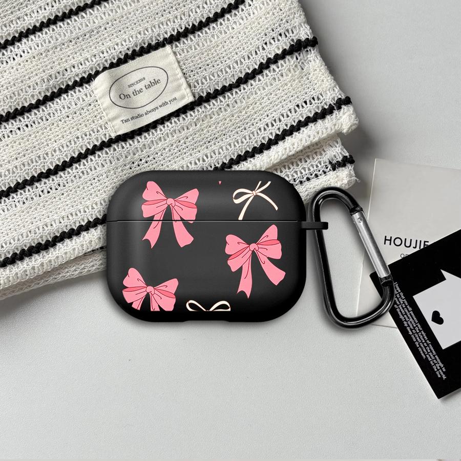 Cartoon Bow Case For Airpods 3 Pro Pro3 4 1 Pro2 2 Earphone Cases Cover