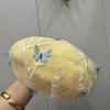 Women's Hat New Fashion Lace Beret - Summer Lightweight Chic Butterfly Painter Hat with Breathable Mesh