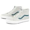 Vans SK8 HI High Top Retro Skate Shoes Unisex Light Grey Light Gray VN0A4U3D5E9