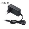 US/EU-Stecker 25,2V 1A Ladegerät 25,2V Lithium-Akku-Ladegerät Netzteil Tragbar